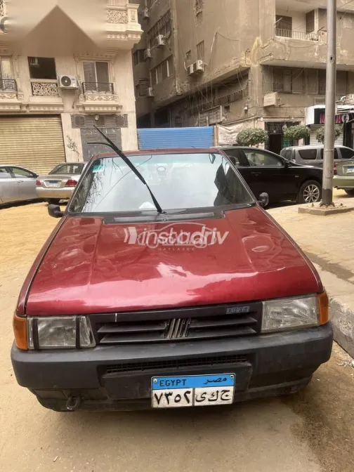 Fiat Uno 2002 Burgundy Used for Sale - 1