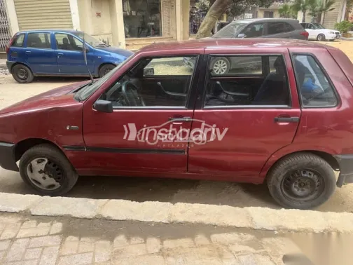 Fiat Uno 2002 Burgundy Used for Sale - 3