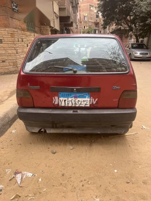 Fiat Uno 2002 Burgundy Used for Sale - 7