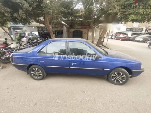 بيجو 405 2004 أزرق غامق مستعملة للبيع - 2