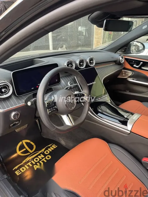 مرسيدس C 200 2025 أسود جديدة للبيع - 5