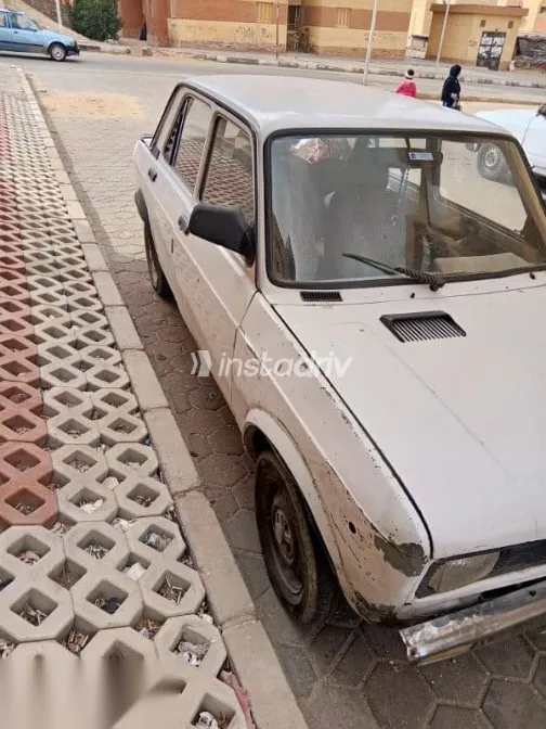 فيات 128 1991 أبيض مستعملة للبيع - 2