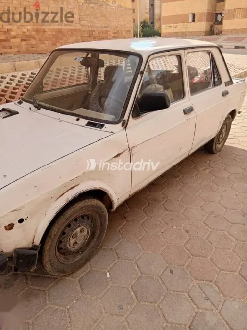 فيات 128 1991 أبيض مستعملة للبيع - 3