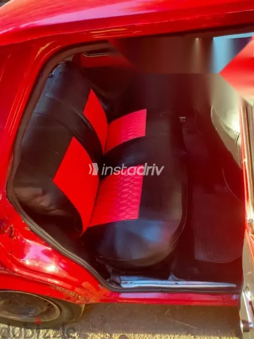 فيات 128 1980 أحمر مستعملة للبيع - 3