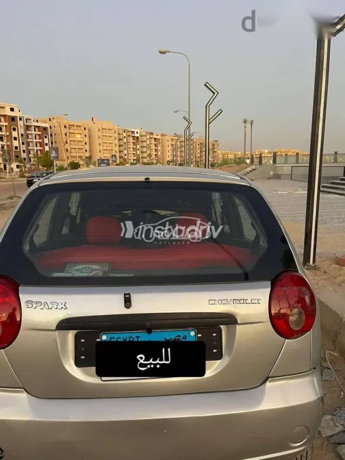 شيفروليه سبارك 2009 فضي مستعملة للبيع - 3