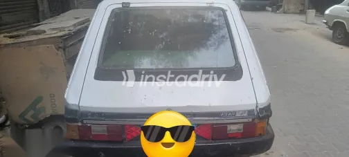 فيات 127 1984 أبيض مستعملة للبيع - 3