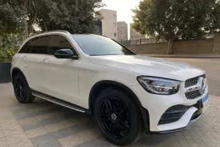 Mercedes GLC 300 2021 White Used for Sale
