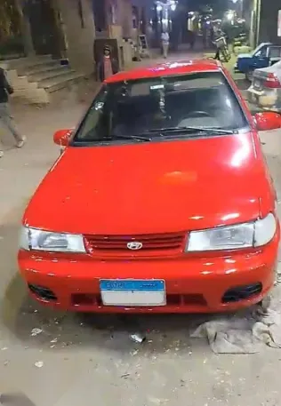 هيونداي اكسيل 1997 أحمر مستعملة للبيع