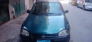 اوبل كورسا 1997 أخضر مستعملة للبيع