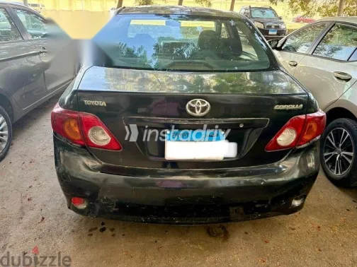 تويوتا كورولا 2008 أسود مستعملة للبيع - 6
