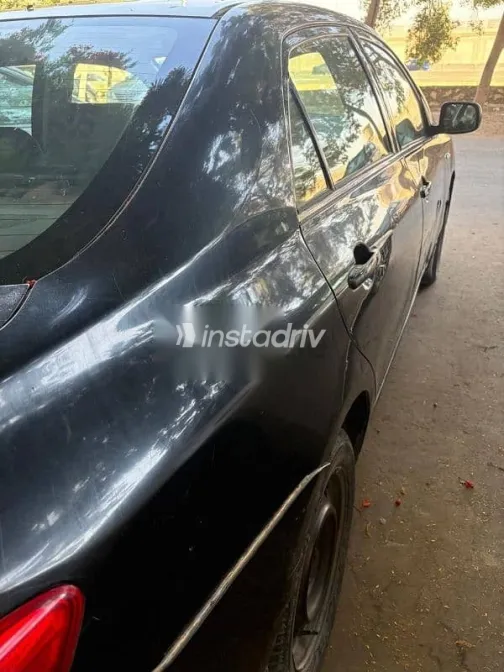 تويوتا كورولا 2008 أسود مستعملة للبيع - 7