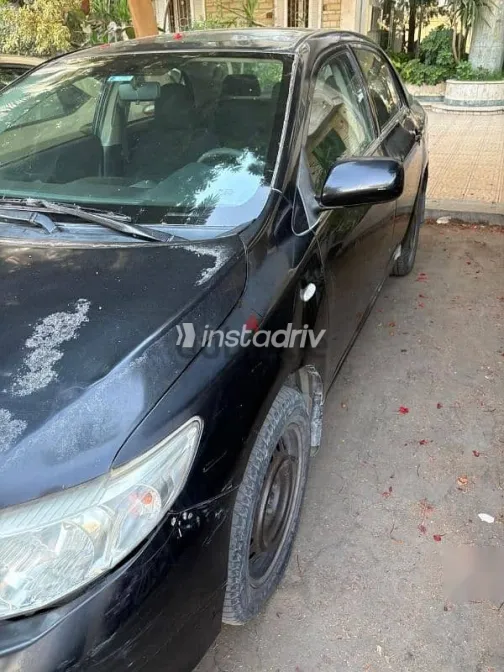 تويوتا كورولا 2008 أسود مستعملة للبيع - 8