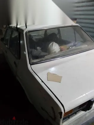 فيات 131 1981 أبيض مستعملة للبيع