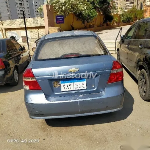 شيفروليه افيو 2009 أزرق غامق مستعملة للبيع - 1