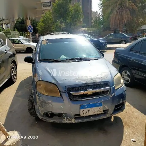 شيفروليه افيو 2009 أزرق غامق مستعملة للبيع - 4