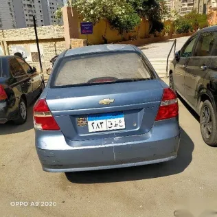 شيفروليه افيو 2009 أزرق غامق مستعملة للبيع