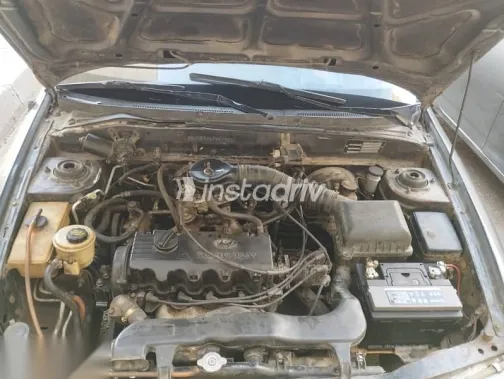 هيونداي اكسنت 2004 رمادي مستعملة للبيع - 5