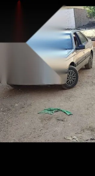 بيجو 405 1997 فضي مستعملة للبيع