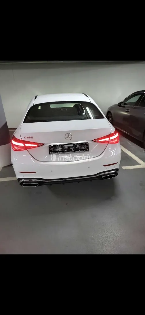 مرسيدس C 180 2022 أبيض مستعملة للبيع - 4