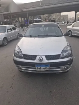 رينو كليو 2003 فضي مستعملة للبيع