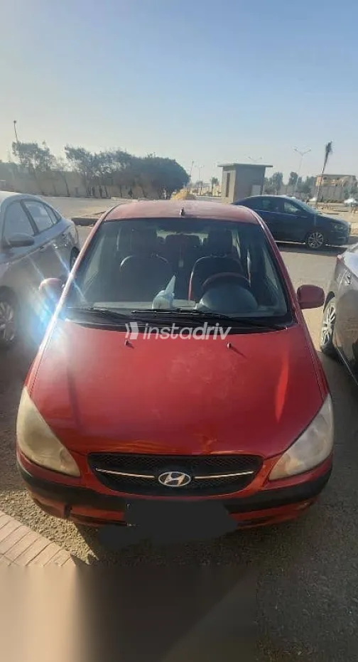 هيونداي جيتز 2010 أحمر مستعملة للبيع - 1