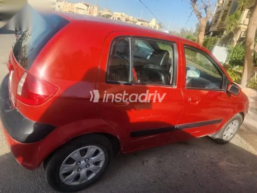 هيونداي جيتز 2010 أحمر مستعملة للبيع - 3