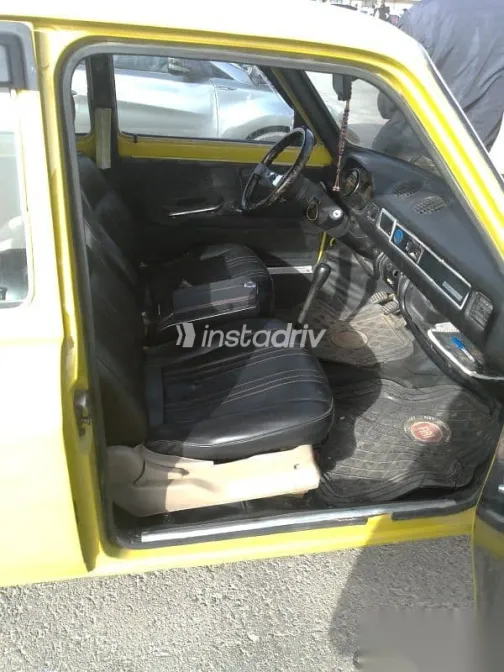 فيات 128 1975 أصفر مستعملة للبيع - 7