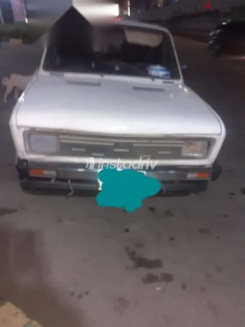 فيات 128 1987 أبيض مستعملة للبيع - 2