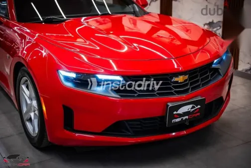شيفروليه كمارو 2023 أحمر مستعملة للبيع - 4