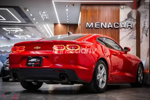 شيفروليه كمارو 2023 أحمر مستعملة للبيع - 6