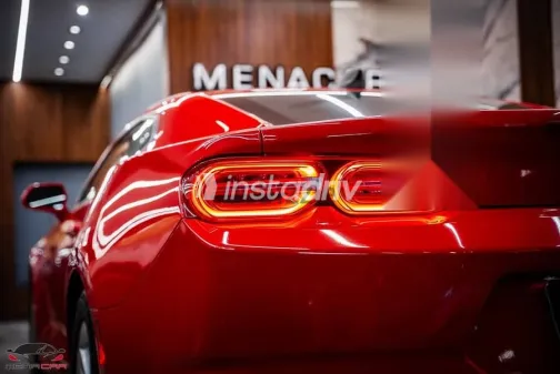 شيفروليه كمارو 2023 أحمر مستعملة للبيع - 10