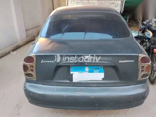 دايو لانوس 2001 أسود مستعملة للبيع - 2