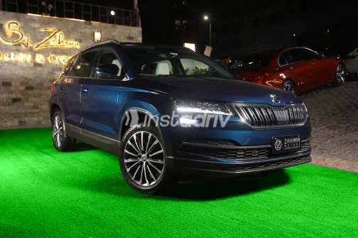 سكودا كاروك 2021 أبيض مستعملة للبيع - 7