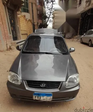 هيونداي فيرنا 2007 فضي مستعملة للبيع