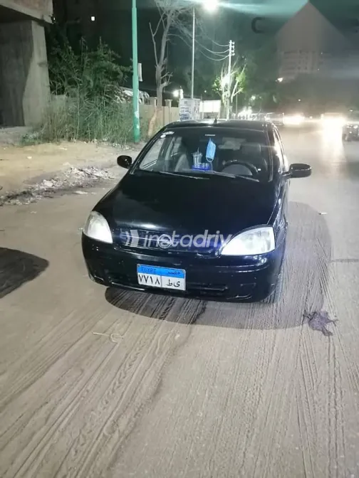 اوبل كورسا 2005 أسود مستعملة للبيع - 1