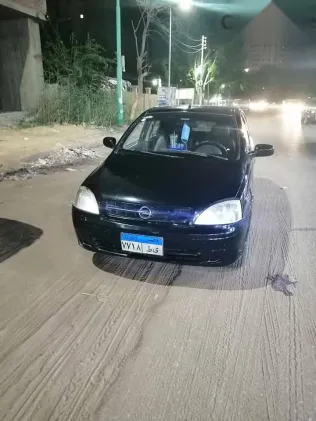 اوبل كورسا 2005 أسود مستعملة للبيع