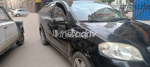 شيفروليه افيو 2009 أسود مستعملة للبيع - 4