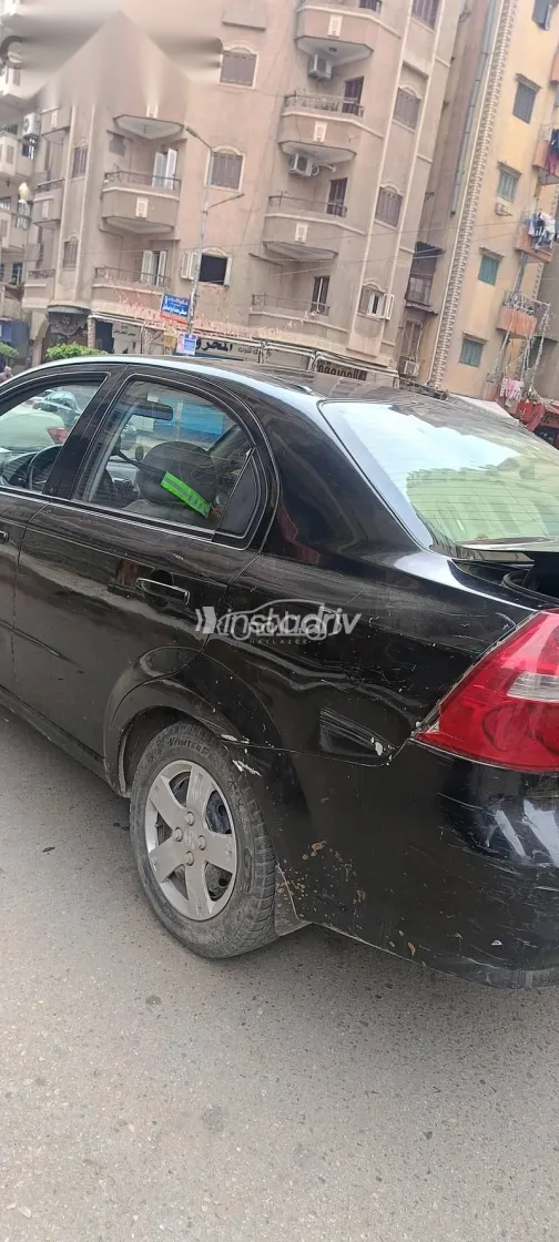 شيفروليه افيو 2009 أسود مستعملة للبيع - 7