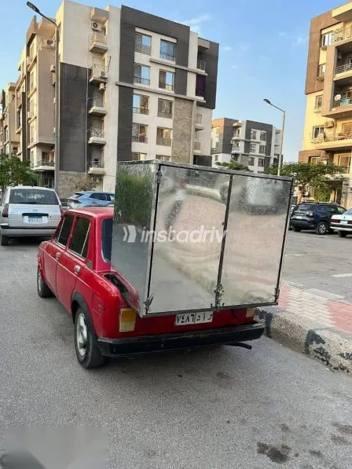 فيات 128 1989 أحمر مستعملة للبيع - 1