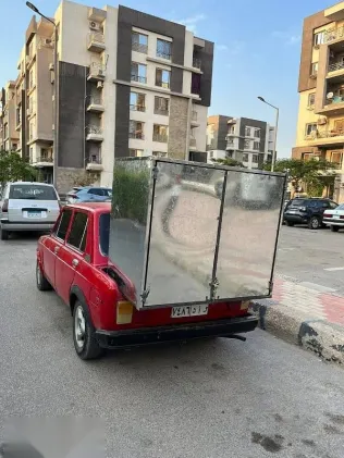 فيات 128 1989 أحمر مستعملة للبيع