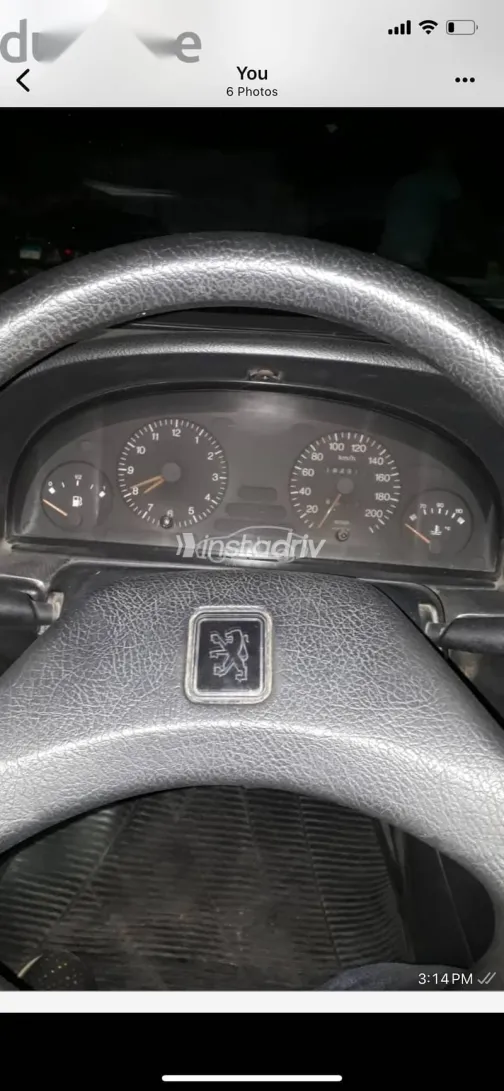 بيجو 405 1994 أبيض مستعملة للبيع - 2