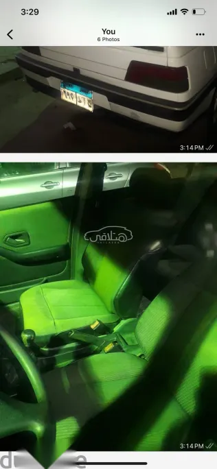 بيجو 405 1994 أبيض مستعملة للبيع