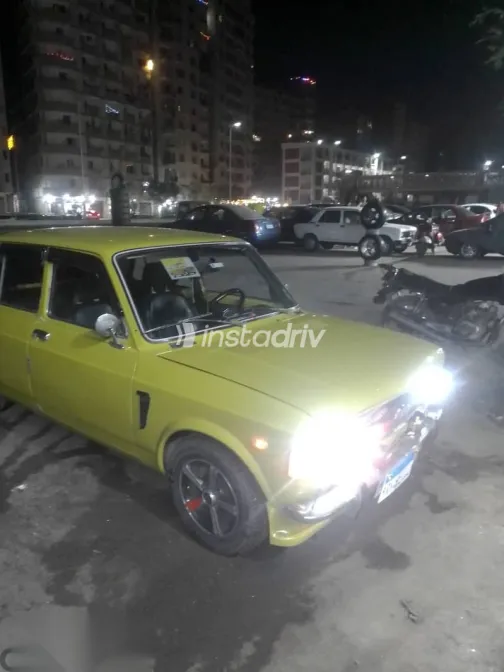 فيات 128 1975 أصفر مستعملة للبيع - 4