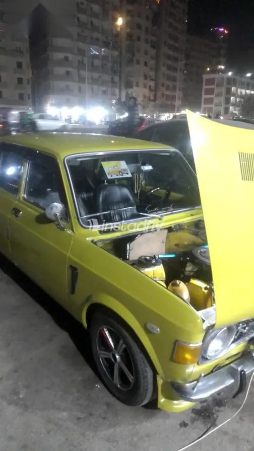 فيات 128 1975 أصفر مستعملة للبيع - 7