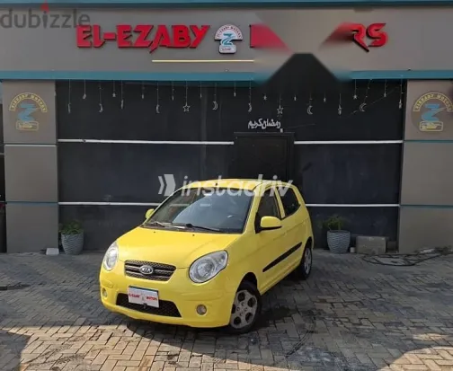 كيا بيكانتو 2010 أصفر مستعملة للبيع - 2