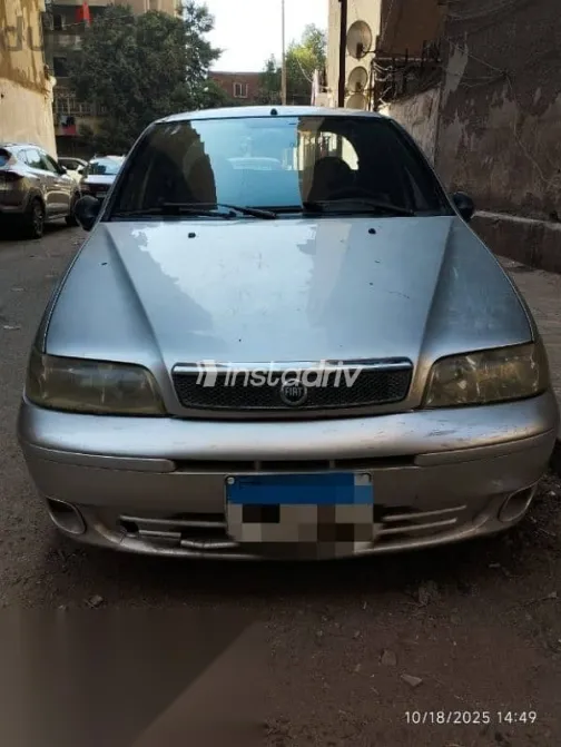 فيات سينا 2008 فضي مستعملة للبيع - 1