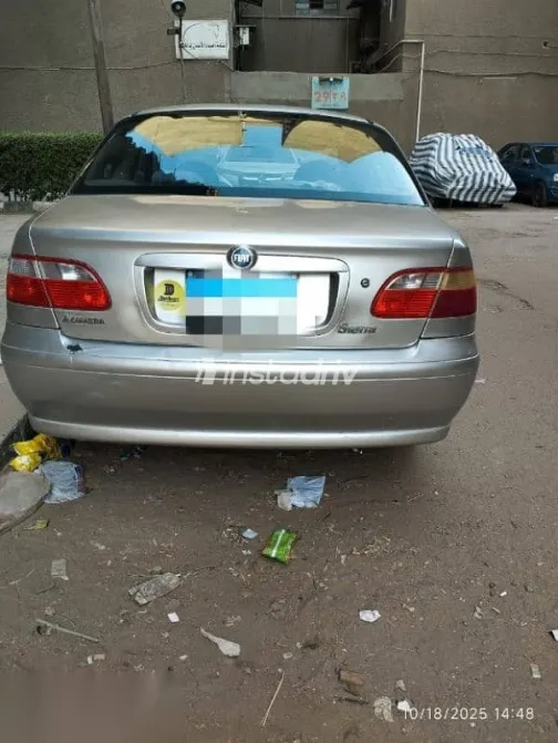 فيات سينا 2008 فضي مستعملة للبيع - 2