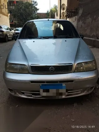 فيات سينا 2008 فضي مستعملة للبيع