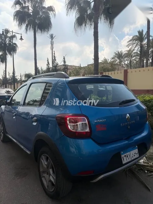 Renault Sandero 2017 Dark Blue Used for Sale - 2