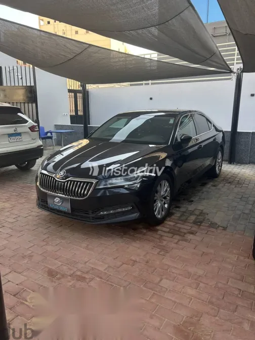 Skoda Superb 2021 Black Used for Sale - 3